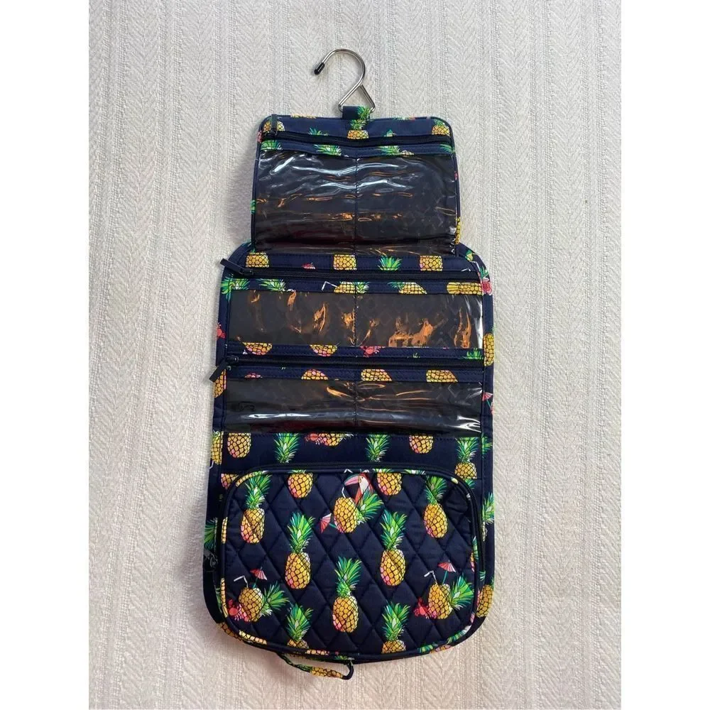 VERA BRADLEY Medium Travel Organizer in Cotton- TOUCAN PARTY